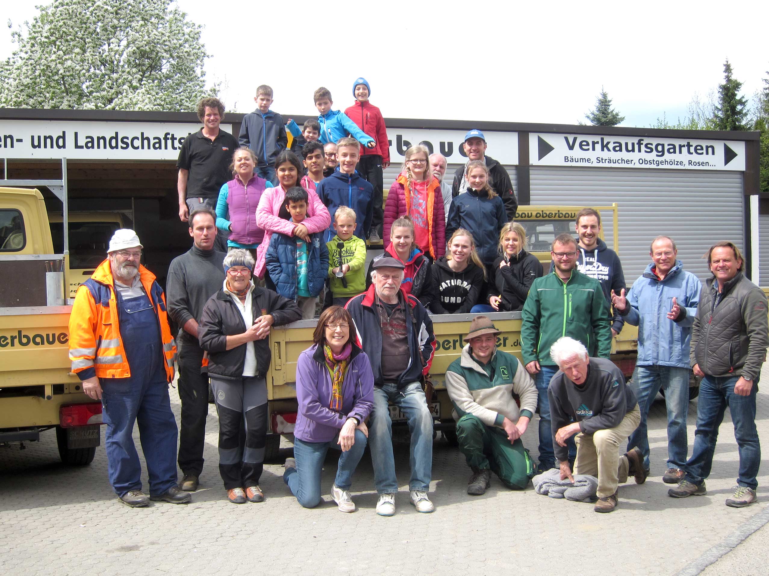 Die Akteure des Ramadama.